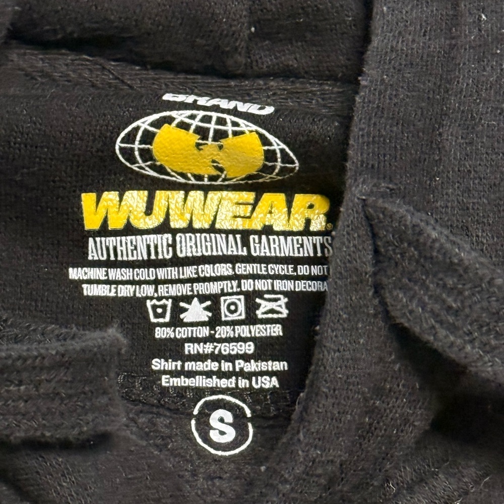 Wu Wear Black and Yellow Fortnite Hoodie - Picture 2 of 4